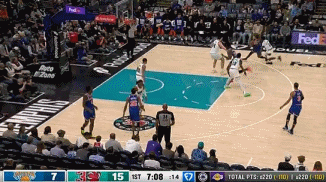 png电子表现不俗！布伦森23投10中得到23分7板6助3断 得分全队最高