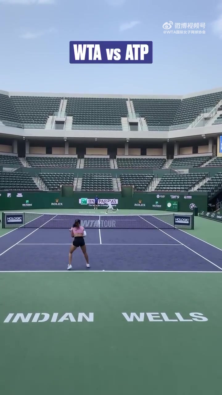 电子png游戏备战印第安维尔斯网球公开赛！郑钦文和商竣程进行合练