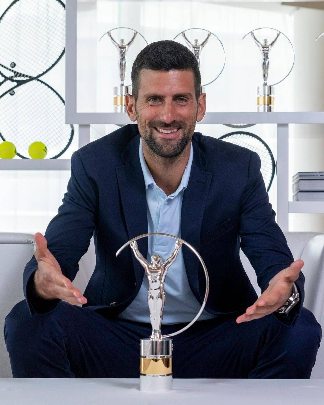 网球项目颗粒无收！德约金满贯不值得劳伦斯奖？