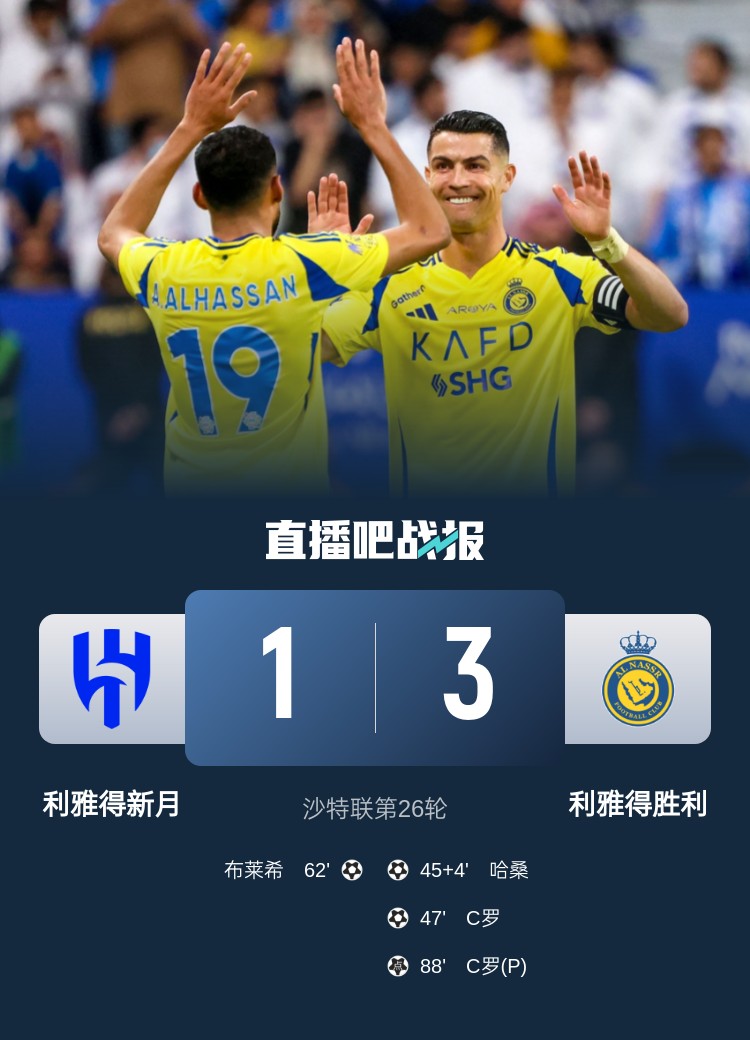 png电子新月后卫坦承德比表现：胜利发挥更胜一筹，我们必须弥补+纠错