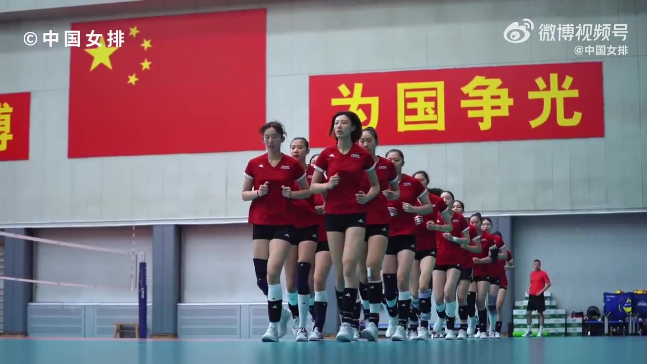 png电子网站中国女排新周期出征宣传片：青春风暴，重装登场！